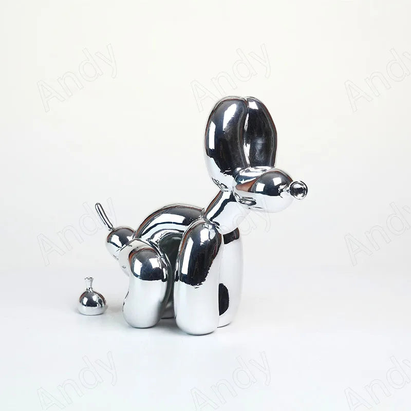Minimalist Balloon Dog Ornament
