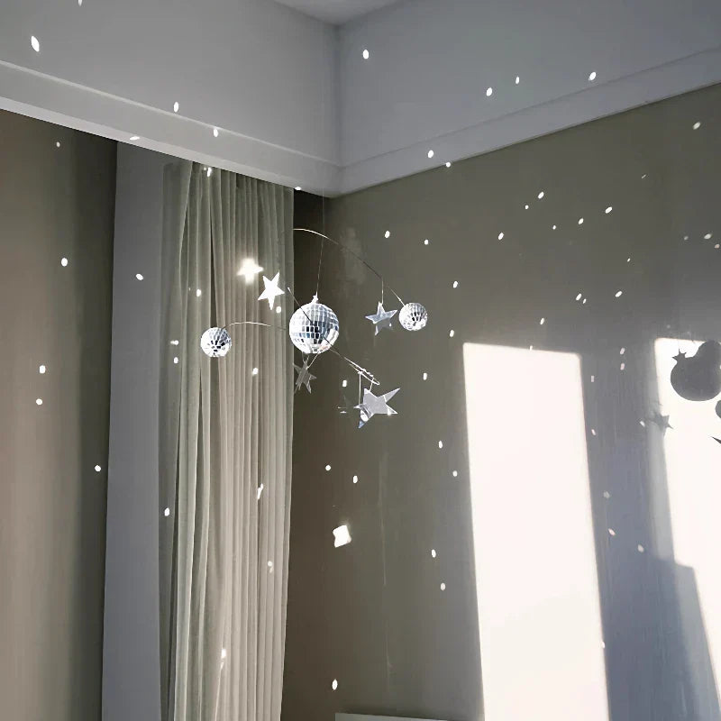 Hanging Planet Stars Wind Chime