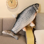 Giant Fish-Shaped Plush Pillow