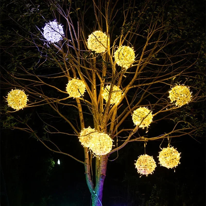 Sphere - Rattan Party Lighting