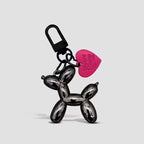 Balloon dog keychain