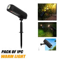LumoGlow | LED Solar Spotlight | 2-in-1 Light Mode | IP65 Waterproof