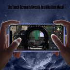 Metal case with lens protection