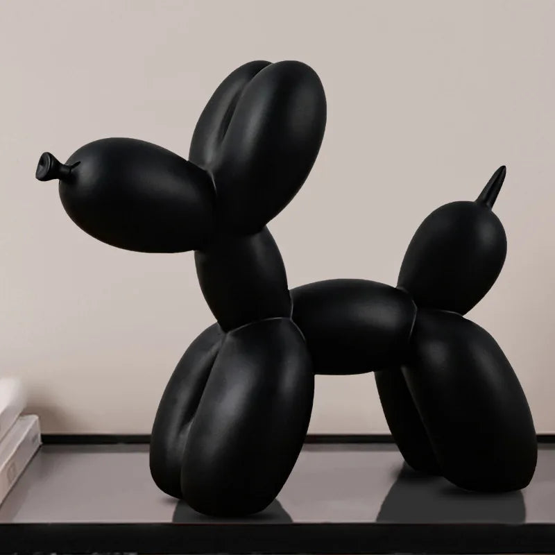 Scandinavian Dog Decoration with Balloon