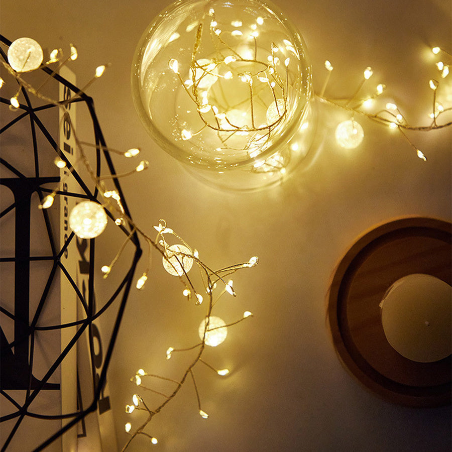 Fireworks Fairies Twinkle Cluster String Light