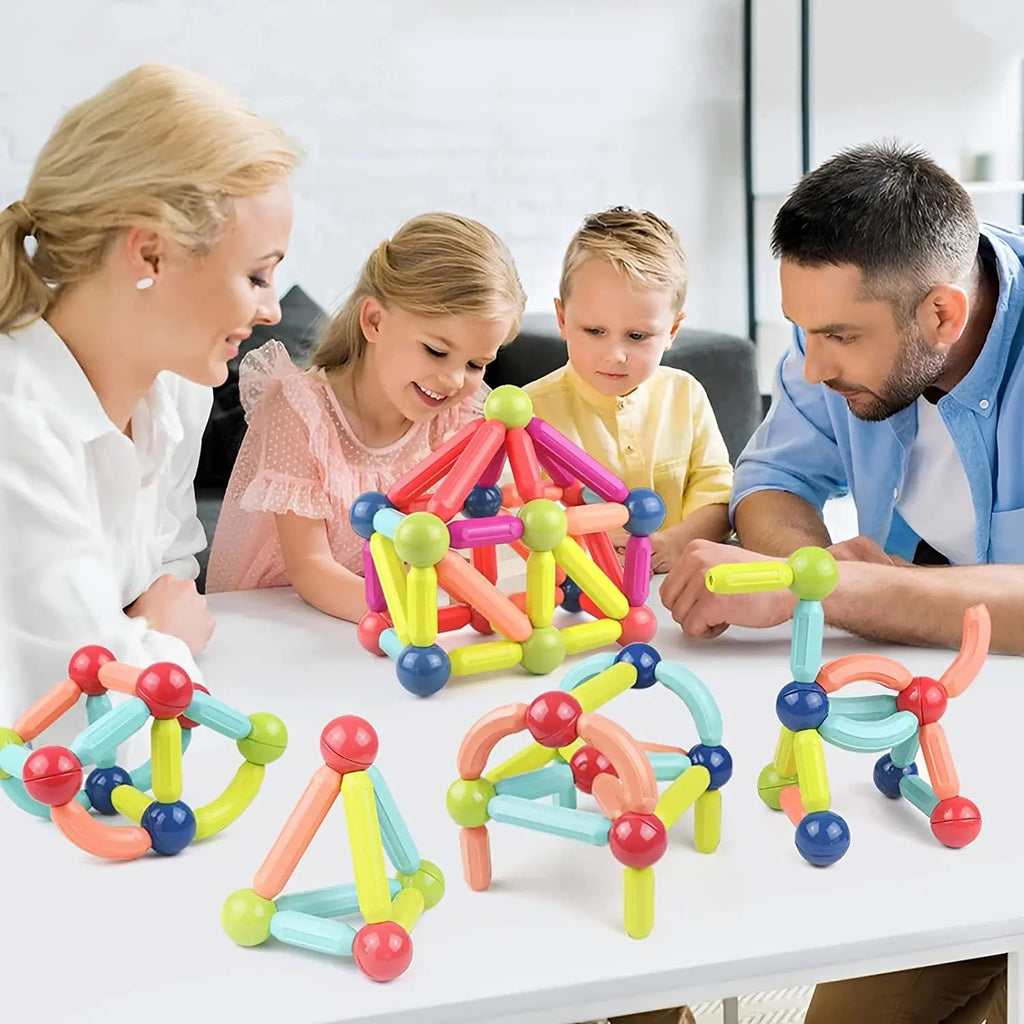 Magneo Blocks - Creative Magnetic Construction Set for Children