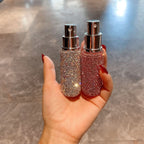 Refillable perfume bottle in a luxurious diamond design | 10 ml travel size for on the go