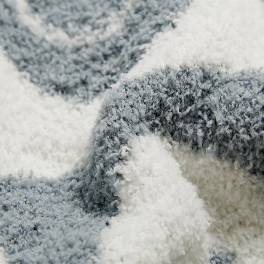 Smiley Checkered Blanket