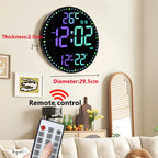 WiFiTime Clock - Smart LED Wall Clock with Calendar