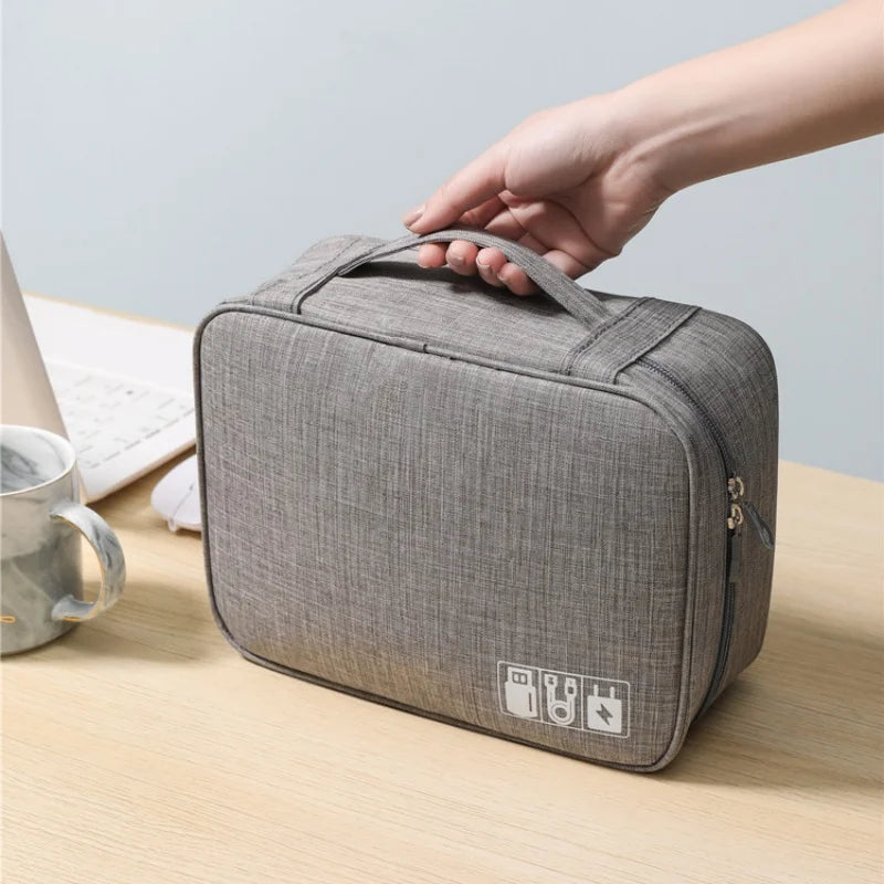 Travio Toiletry Bag | Water Repellent & Compact | 6 Colors | 24×18×9 cm