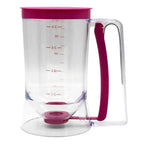 Effortlessly pour batter for cupcakes and pancakes!