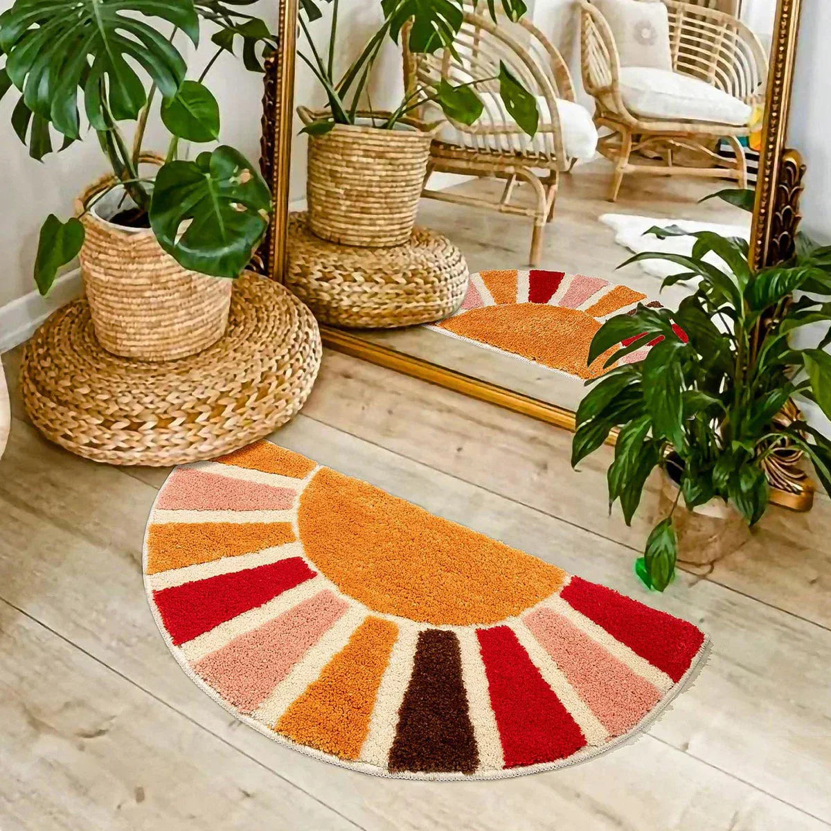RadiantBloom - Sunflower Door Mat for the Entrance