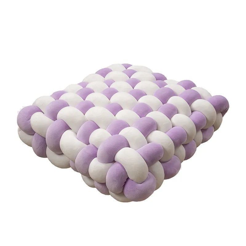 Chunky Woven Knot Cushion