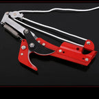 Telescopic Tree Pruner with SK5 Steel Blade and Double Pulley