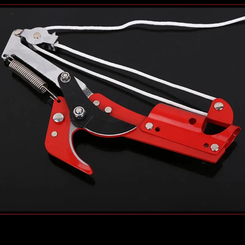 Telescopic Tree Pruner with SK5 Steel Blade and Double Pulley