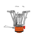 Trekko Camping Gas Stove | Foldable & Ultralight | 3000W High Performance | Aluminum & Stainless Steel | For Outdoor & Trekking