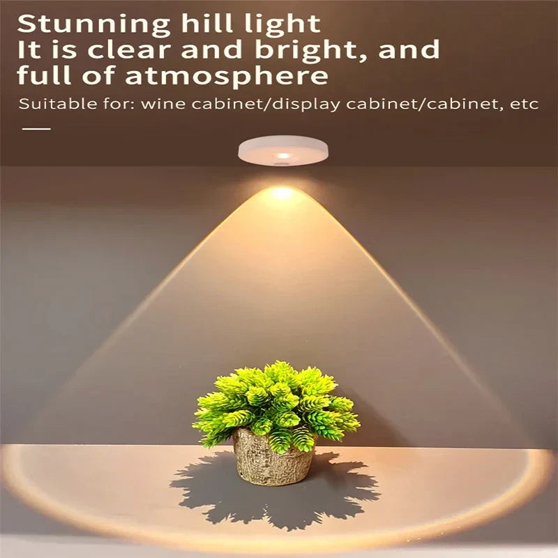 LumoLine | PIR Motion Detector LED Light | Dimmable & Rechargeable | Wireless