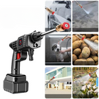 Portable mobile high-pressure cleaning system