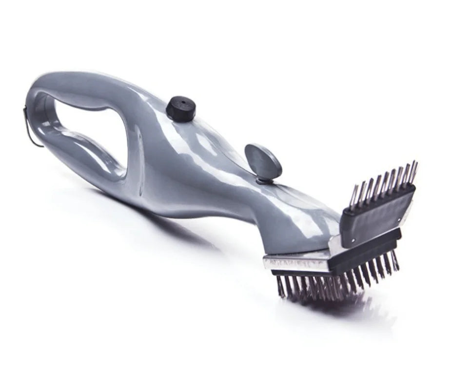 GrillMaster BBQ Cleaning Brush | Effective Steam Cleaning | With Scraper & Rust Protection