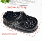 Sandal Art Ceramic Ashtray