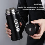 800ml-1L Stainless Steel Thermos – Portable Vacuum Flask with LED Temperature Display