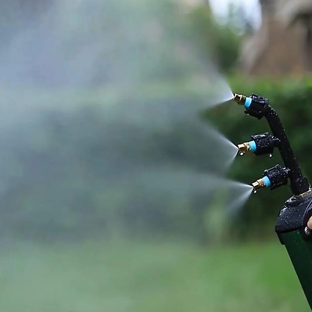 AquaMist Nozzle | Brass & Plastic | For Garden & Terrace | Fine Spray Mist