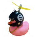 Bicycle Duck with Helmet