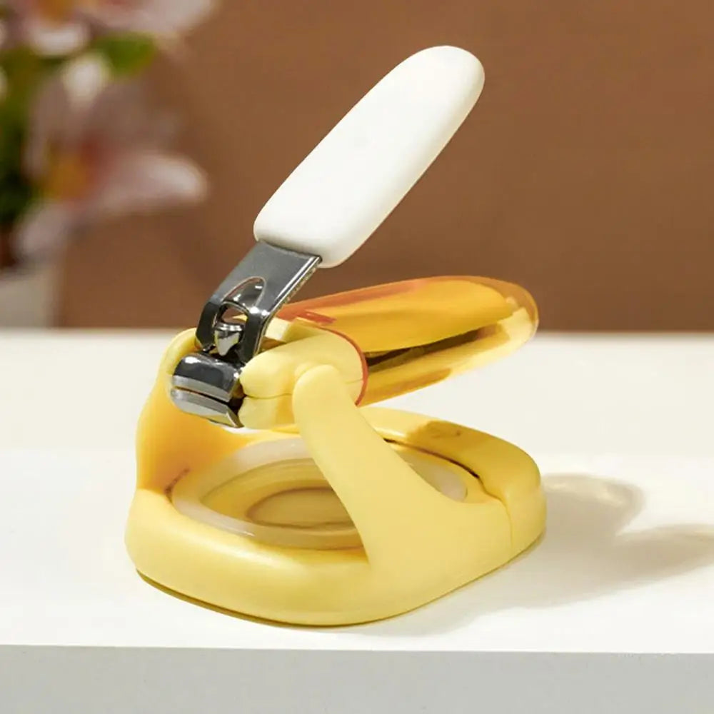 3in1 nail clipper with magnifying glass and light