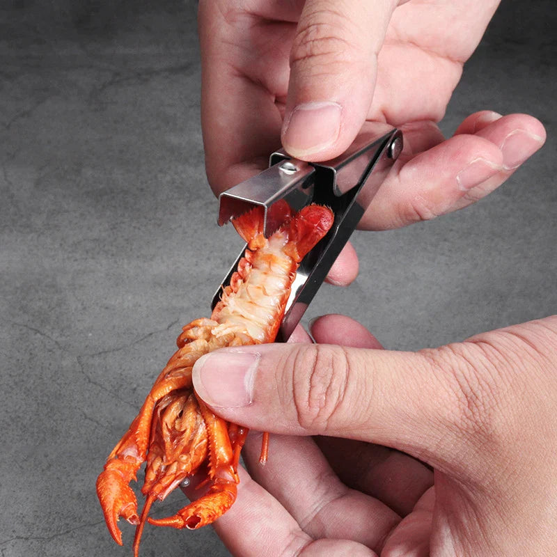 Stainless Steel Shrimp Peeler