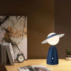 Battery Table Lamp Man with Hat