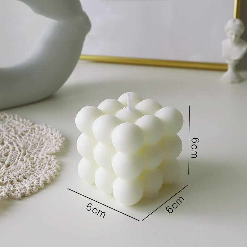 Elegant BubbleGlow Candle Create a Cozy Atmosphere at Home