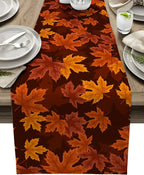 Autumn Table Runner LinenHarvest | Pure Linen | Durable & Washable