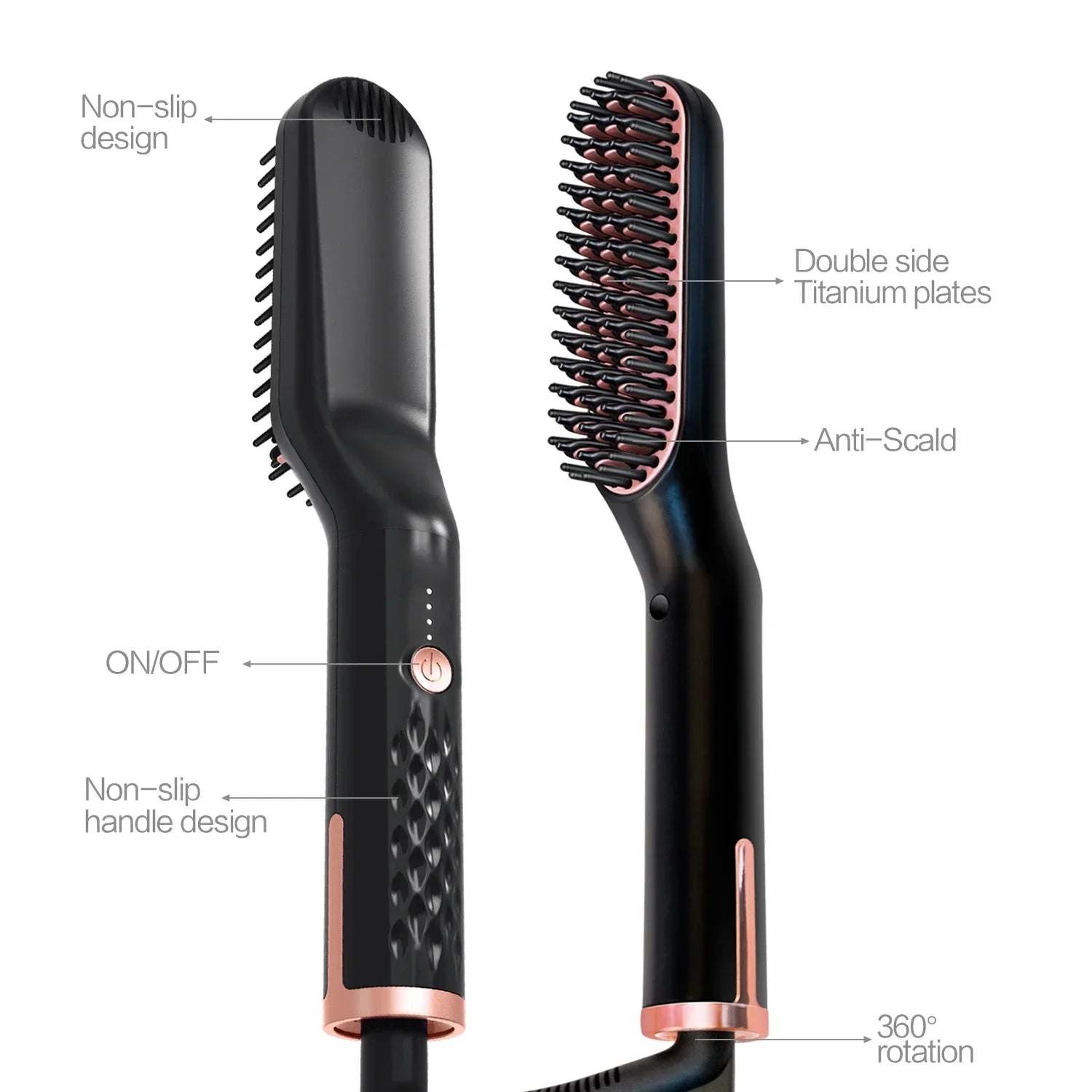Silvara | Hair straightener | Tourmaline ceramic | 35W | 120–200°C | 220V