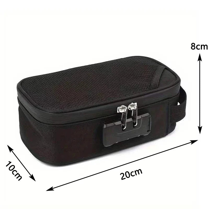 SecuStyle Beauty Case | Lockable cosmetic bag with combination lock | Portable storage for travel & everyday use