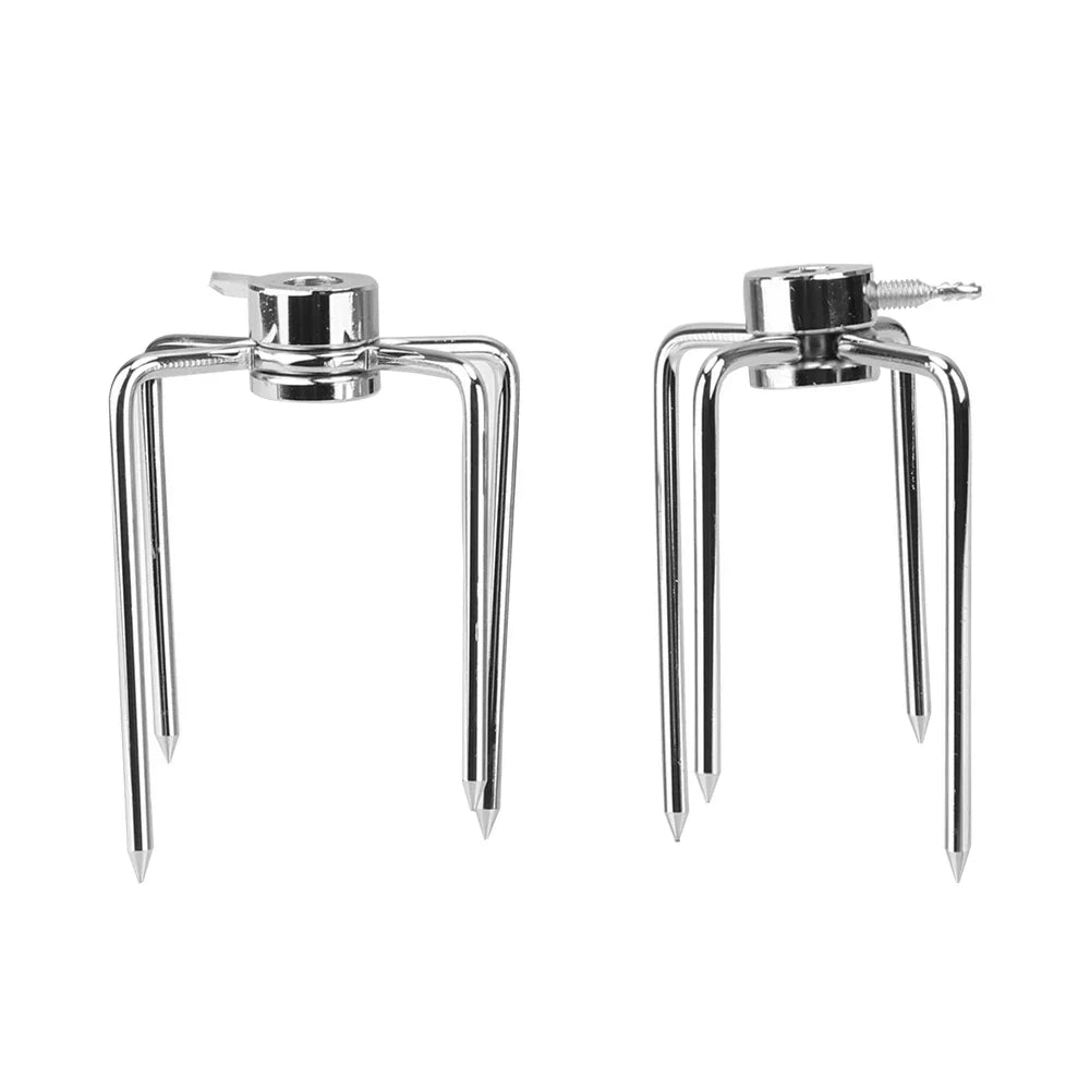 GrillPro | Rotisserie Forks | Stainless Steel | Secure Hold