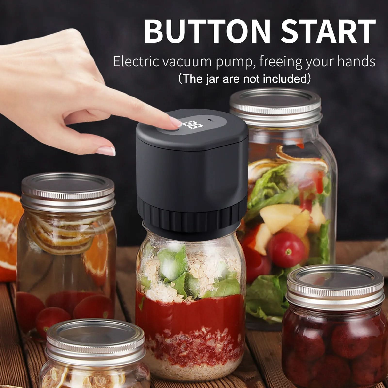 Portable & efficient for bottles, jars and cans