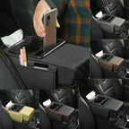 Console Craft Multi-Pocket Car Armrest Pad