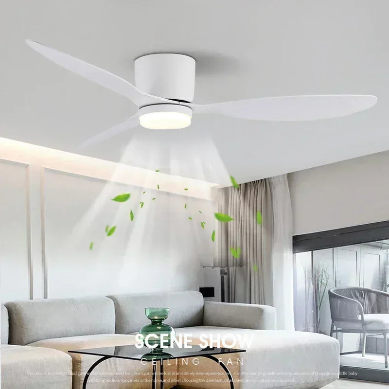 Ceiling Fan With Light Scandinavian Design