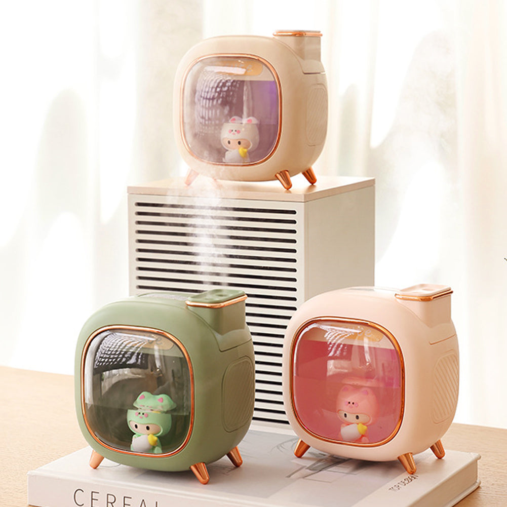 Humidifier – Dual Spray Diffuser with Gentle Ambient Light