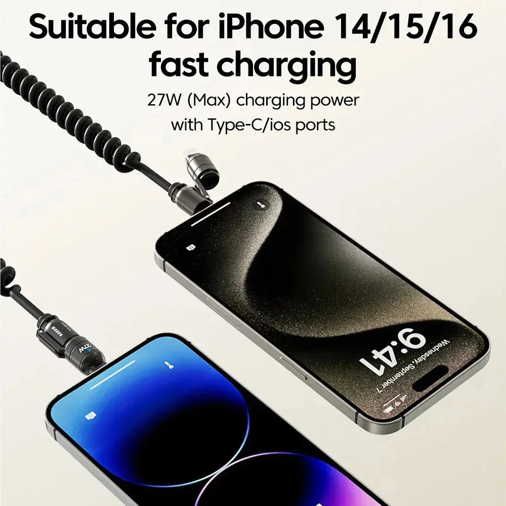4in1 Extendable Universal Fast Charging Data Cable