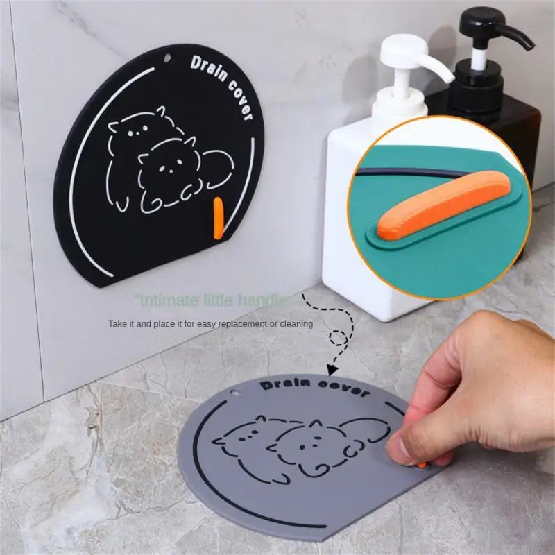 Sink Strainer Water Stopper Anti-Odor Mat
