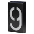 Numelux Solar House Number Light | LED Illuminated | Weatherproof IP55 | Automatic Light in Darkness
