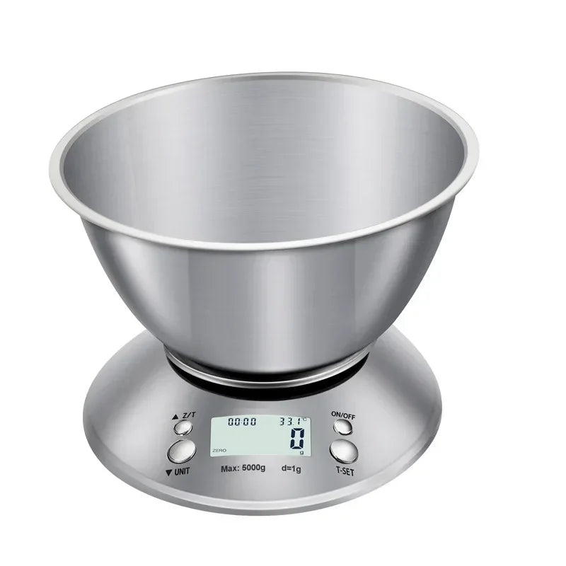Stainless steel kitchen scale for perfect recipes!