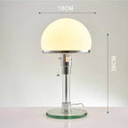 Modern Minimalistic Glass LED Table Lamp for Home Decoration