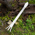 Florio Bonsai Root Rake | Precise Garden Care | Stainless Steel | Lightweight and Handy