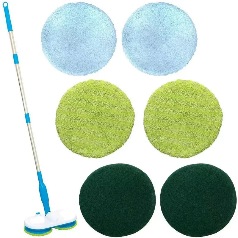 Cordless Electric Mopping Mop With Reusable Pads