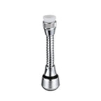AquaFlex Steel – Stainless Steel Faucet Extension with 360° Rotation & Water Saving Function