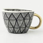 GeoMug Designer Bags & Cups | Stylish Ceramics | Modern Geometric Patterns