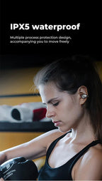Super Lightweight Bone Conduction Bluetooth Wireless Sports Earphones Headphones