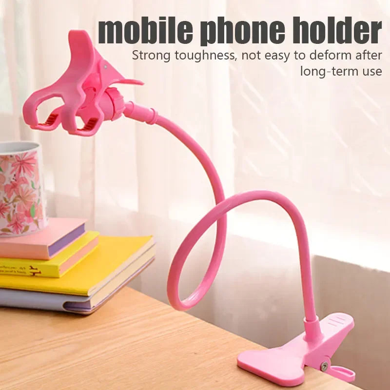 ViewEase Phone Holder | 360° Flexible Arm | Universally Compatible | For Bed & Desk